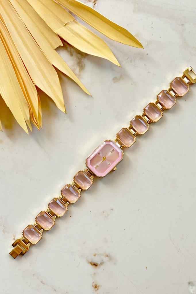 Aosta Pembe Gold Kadın Kol Saati