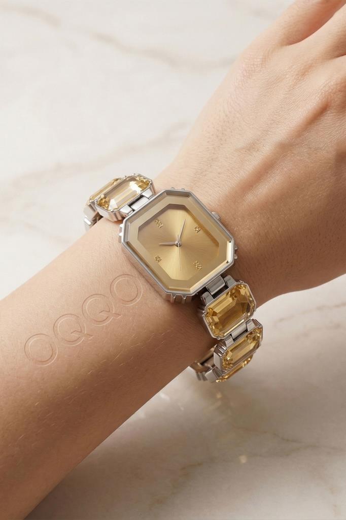 Aosta Rose Silver Women's Watch