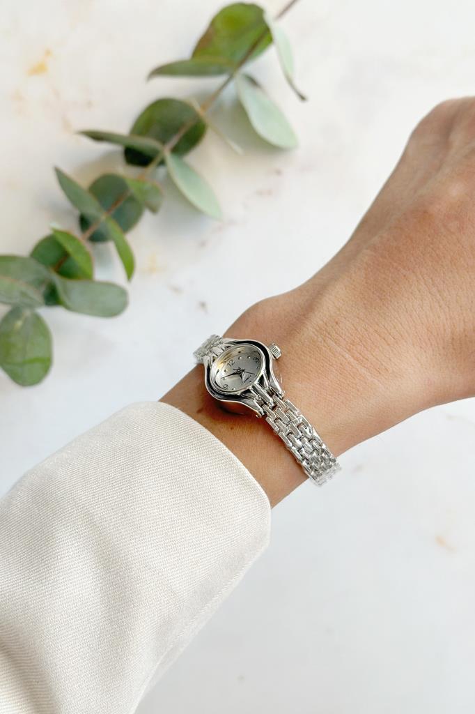 Enna Silver Women's Wristwatch