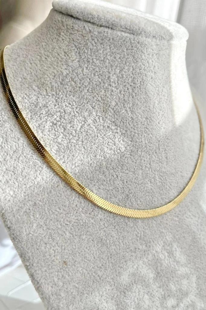 Gold Italian Chain Necklace