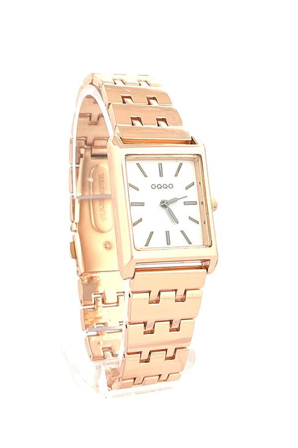Maria White Dial Rose Band Women's Wristwatch
