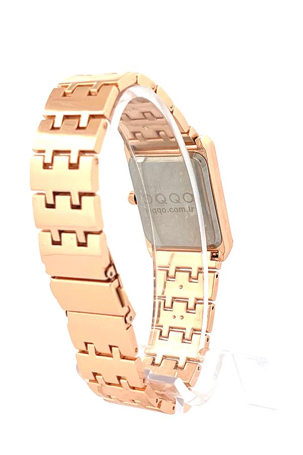 Maria White Dial Rose Band Women's Wristwatch