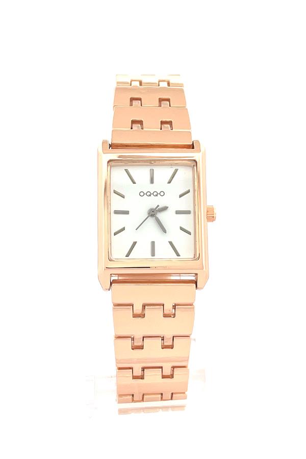 Maria White Dial Rose Band Women's Wristwatch