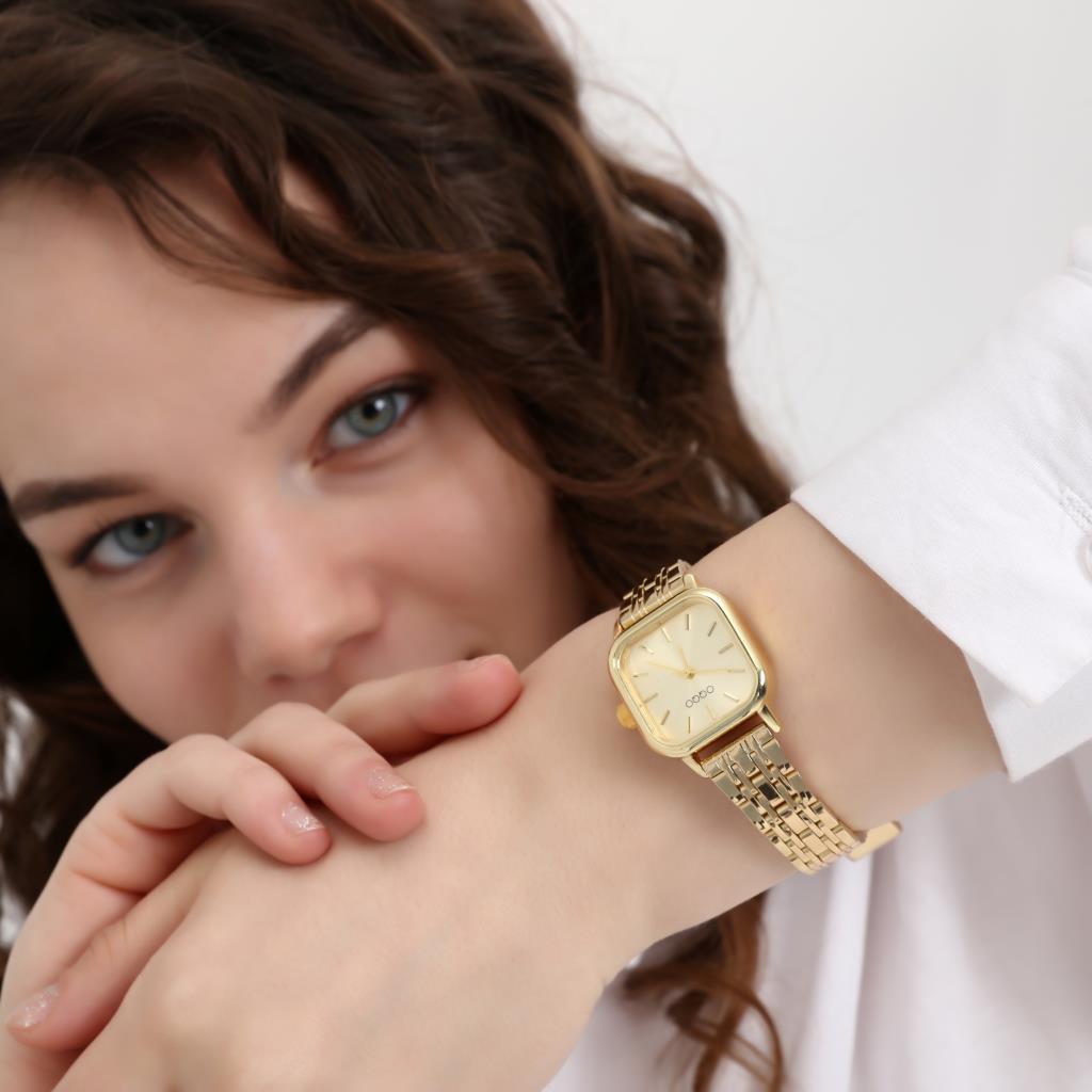 Melian Gold Kadran Gold Kordon Kadın Kol Saati