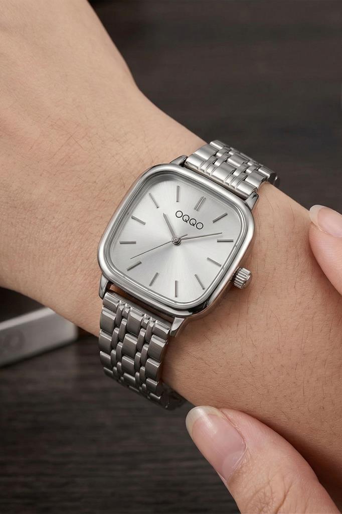 Melian Silver Strap Women's Wristwatch
