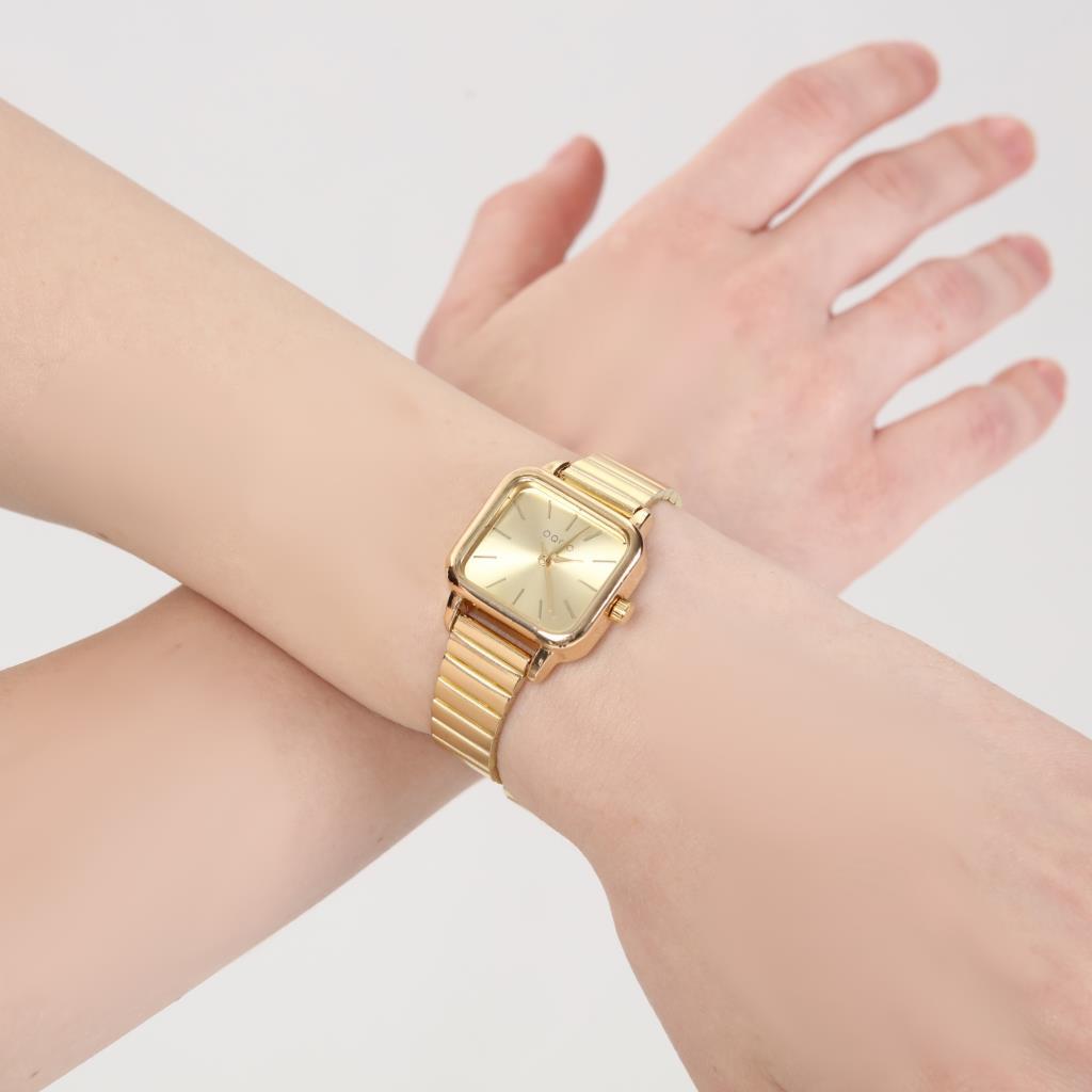 Minimal Square Gold Women's Wristwatch