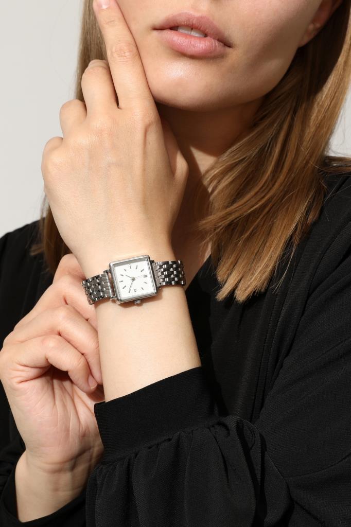 Silver Minimal Women's Wristwatch