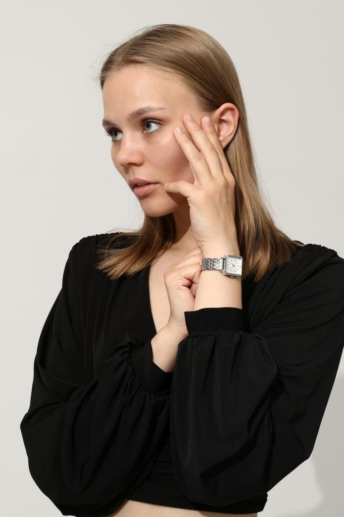 Silver Minimal Women's Wristwatch