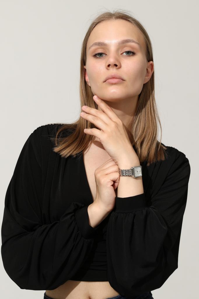 Silver Minimal Women's Wristwatch
