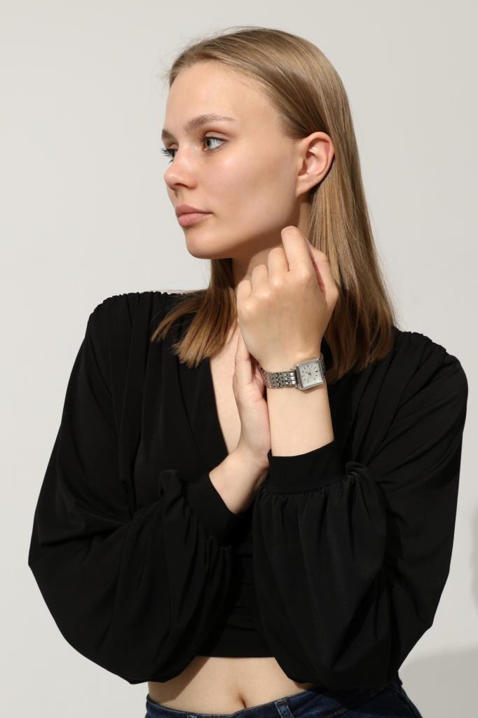 Silver Minimal Women's Wristwatch