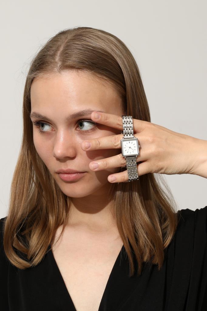 Silver Minimal Women's Wristwatch