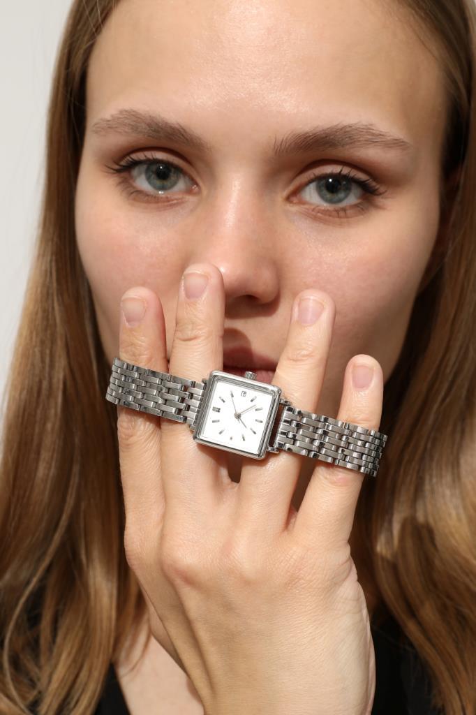 Silver Minimal Women's Wristwatch