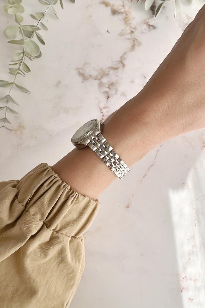 Aetos Gümüş Kadran Gümüş Kordon Kadın Kol Saati