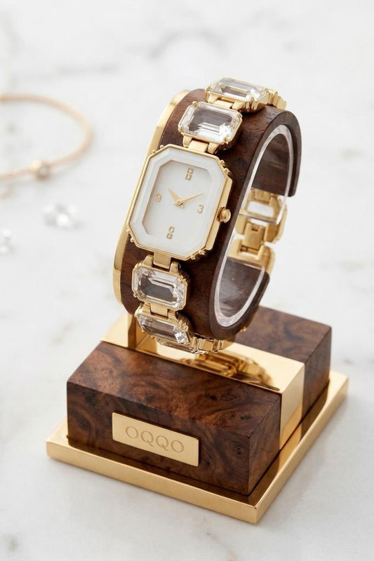 Aosta Gold Beyaz Kadın Kol Saati