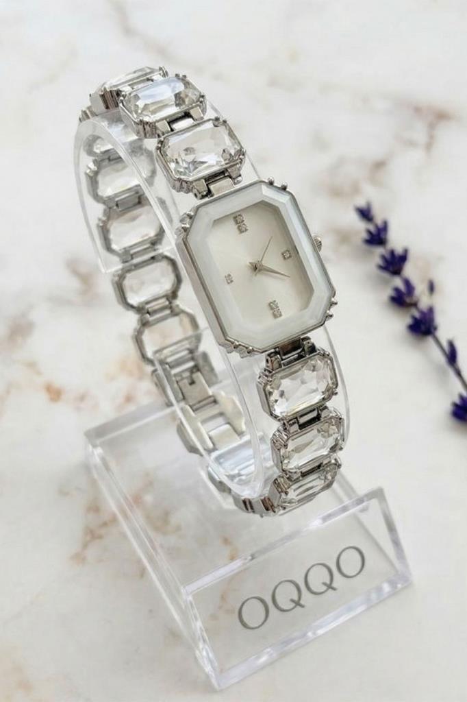Aosta Silver Stone Women's Wristwatch