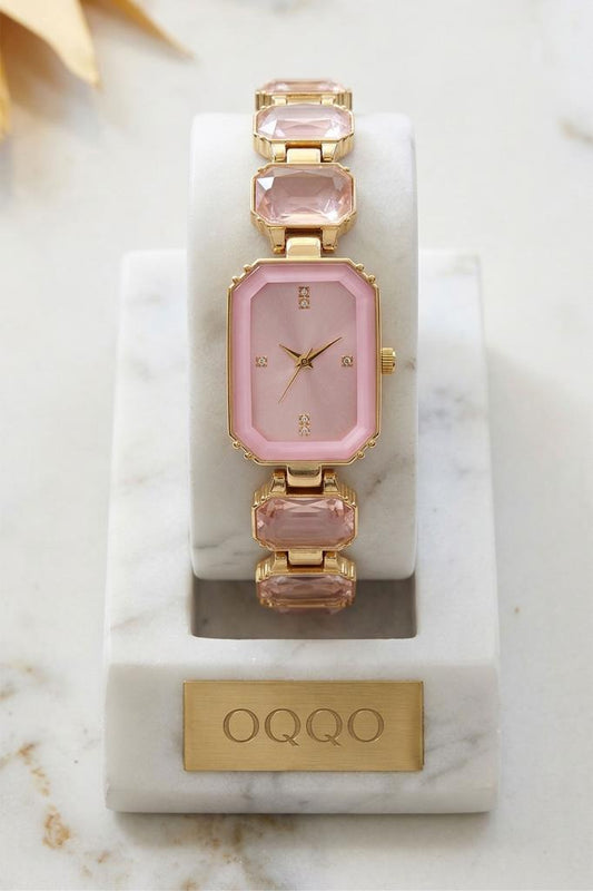 Aosta Pembe Gold Kadın Kol Saati