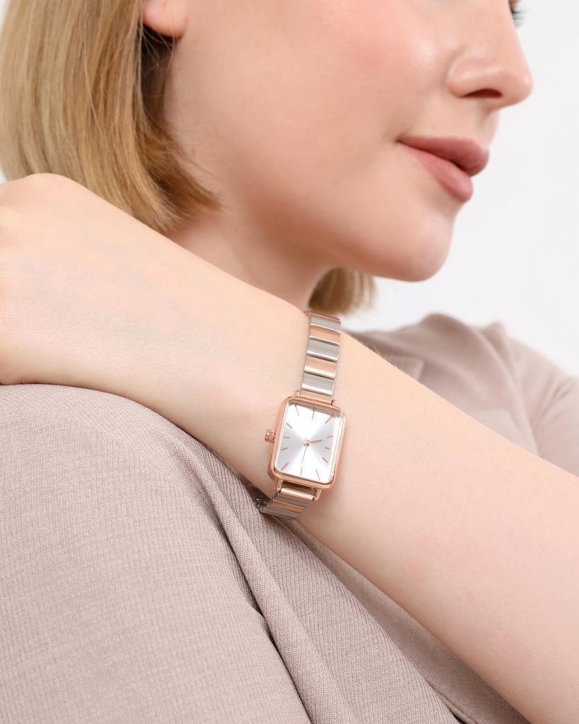 Asteria Gümüş-Rose Kordon Kadın Kol Saati