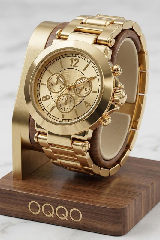 Dione Full Gold Band Women's Wristwatch