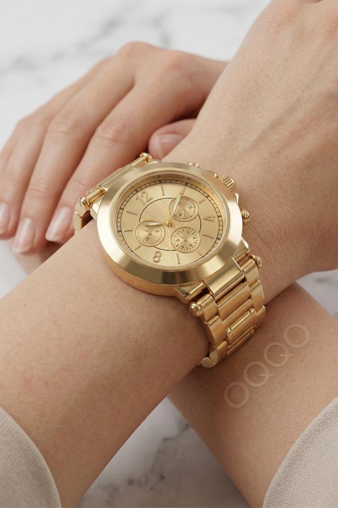 Dione Full Gold Kordon Kadın Kol Saati