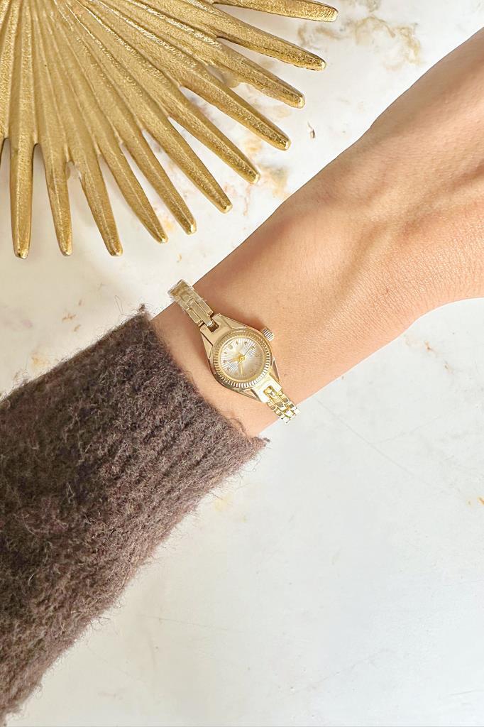 Eira Minimal Gold Kadın Kol Saati