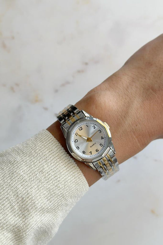 Fermo Gold Gümüş Kordon Kadın Kol Saati - OQQO