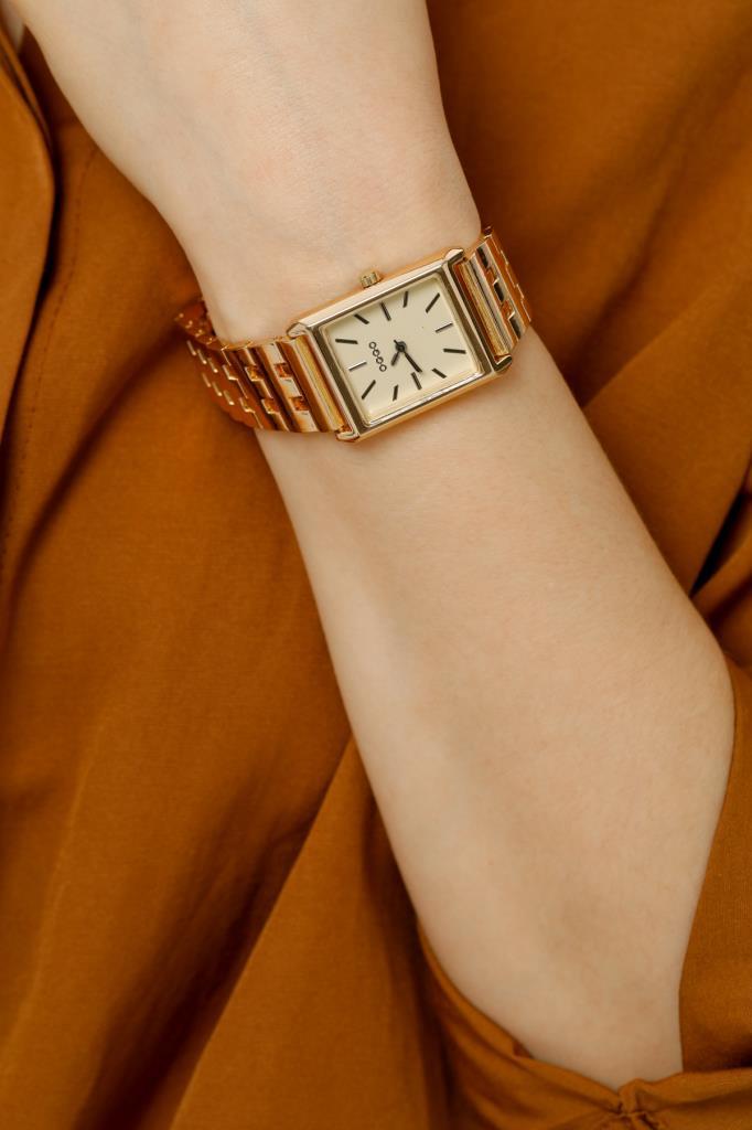 Maria Gold Dial Gold Strap Women's Wristwatch