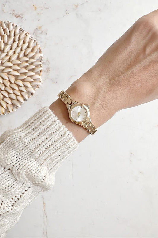 Melia Gold Kordon Kadın Kol Saati