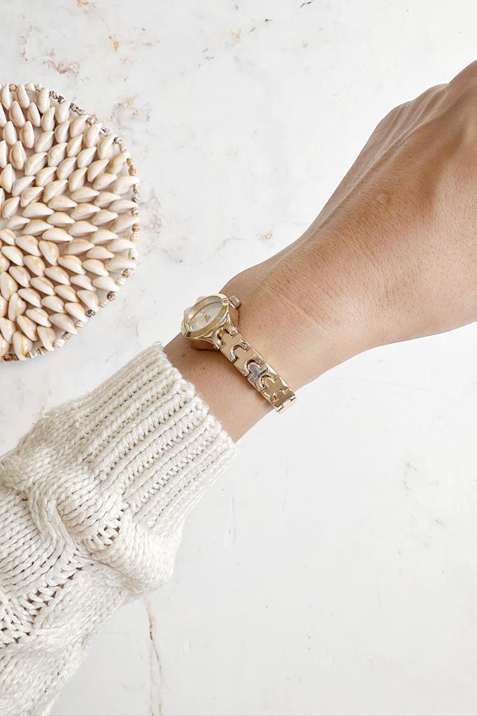 Melia Gold Kordon Kadın Kol Saati