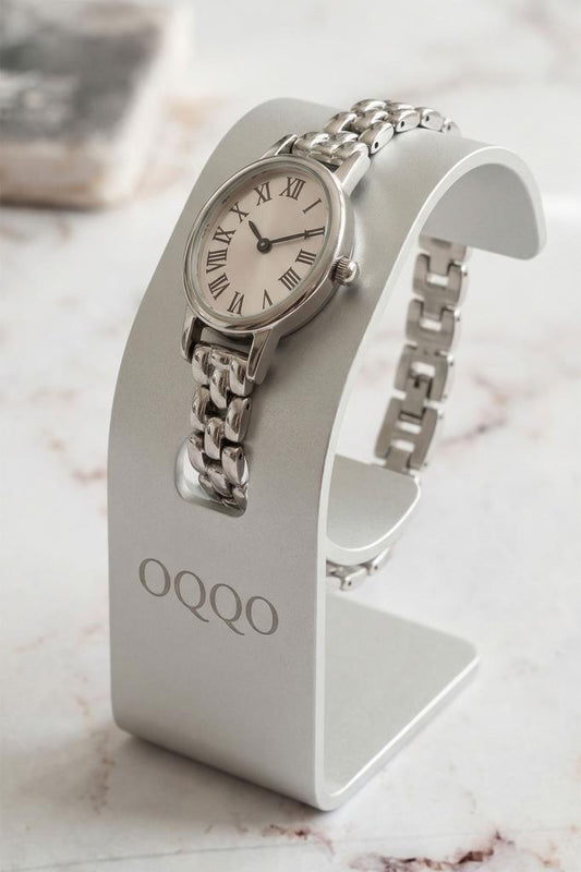Nysa Grey Strap Women's Watch 