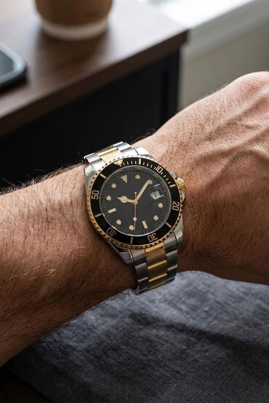 Sassari Gold Gümüş Kordon Erkek Kol Saati