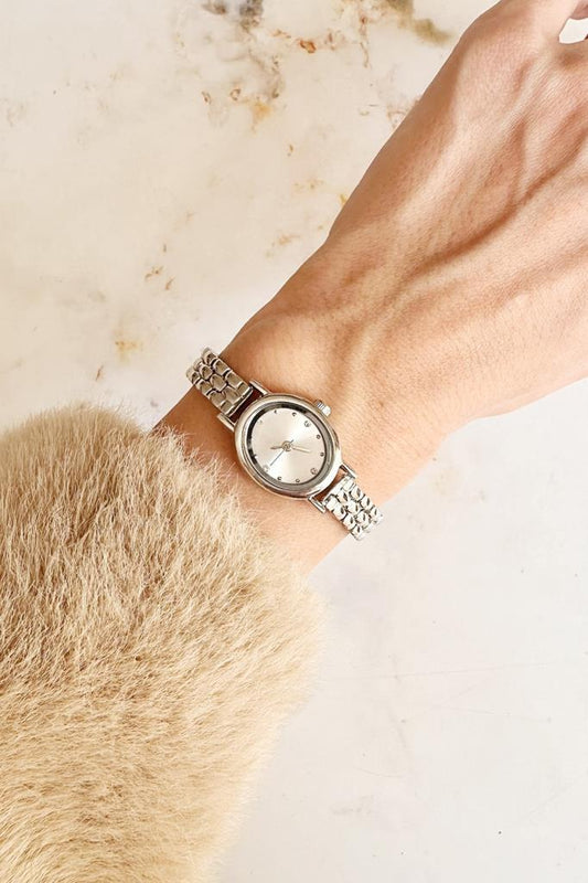Selene Taşlı Kadran Gri Kadın Kol Saati