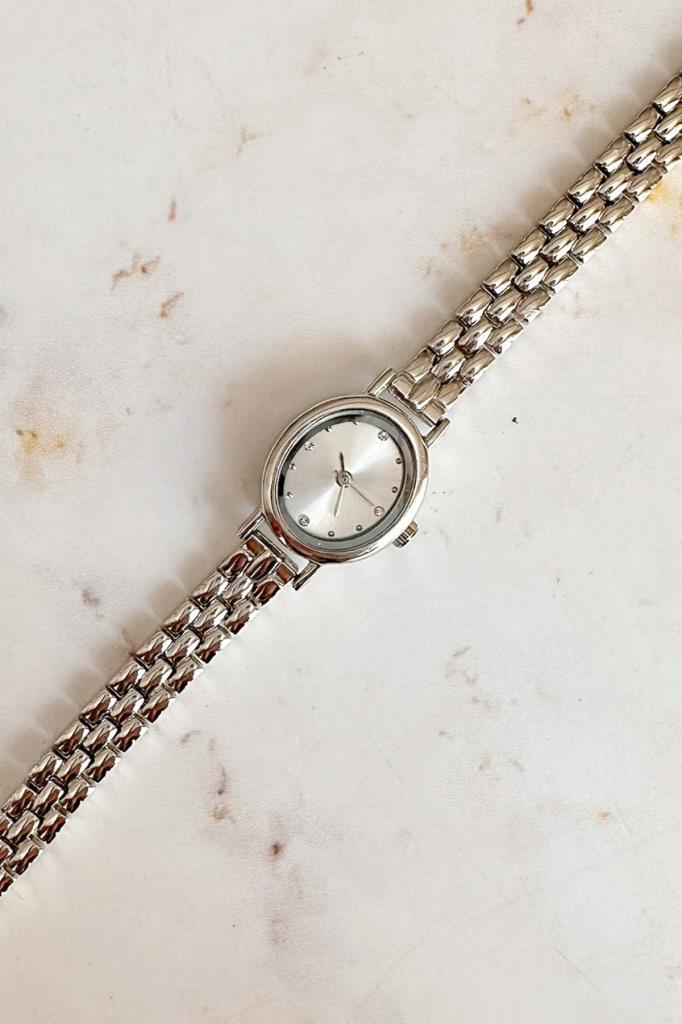 Selene Taşlı Kadran Gri Kadın Kol Saati